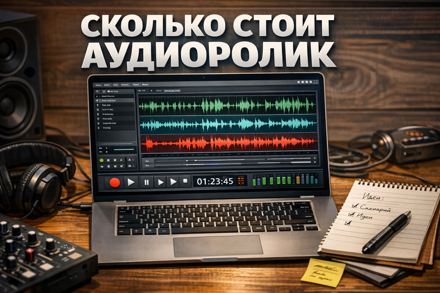 Сколько стоит аудиоролик в 2026 - цены на аудиорекламу